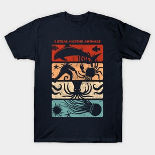 I Steal Marine Animals T-Shirt